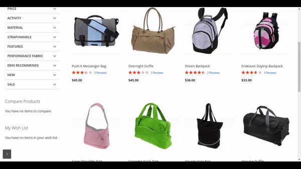 Skeleton effect in Magento 2